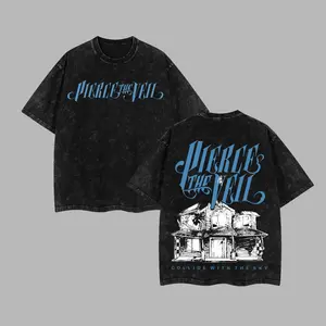 [$$$MANLIFE] Pierce The Veil Band 'Collide With The Sky' Retro Unisex Acid Washed Hoodie T-Shirt, I Can't Hear You World Tour 2025 Shirt Hoodie, Classic Post Hardcore Hoodie Tshirt, Alternative Streetwear Essential for Rock Lovers