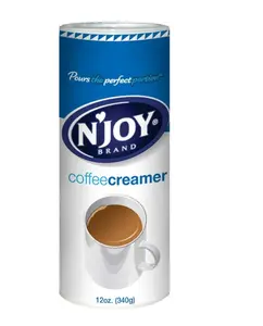 N'Joy Non-Dairy Coffee Creamer | Dairy Substitute | Easy Pour Lid, Bulk Size |12 Ounce, Pack of 6 Baking Bake