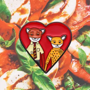 FANTASTIC MR FOX HEART PIN