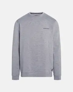 Ghost Golf Heathered Crewneck Sweatshirt – Performance-Ready, Soft, Moisture-Wicking & Stretchy for Golfers