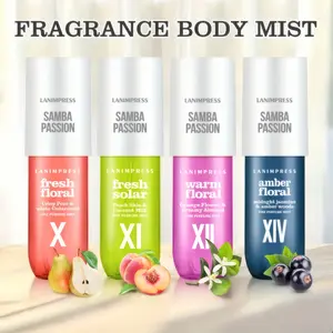 LANIMPRESS 12 Unique Long-Lasting Perfume Mists 3.0 Fl.oz Fruity Sweet Floral Scent for Hair & Body Women's Fragrance Spray Ideal for Dating Parties & Gift Giving