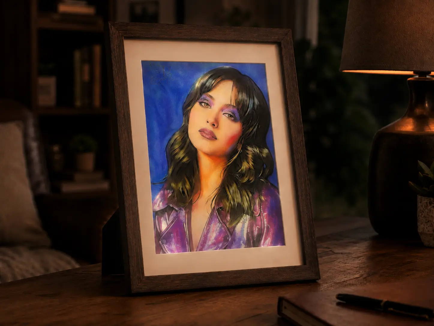 Custom Illuminated A4 Picture Frame