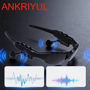ANKRIYUL   2-in-1 Outdoor Sports Sunglasses Earphones Game Earphones Running Walking Music Earphones Outdoor Hiking Sunglasses Headphones Listening to Music  Call Earbuds