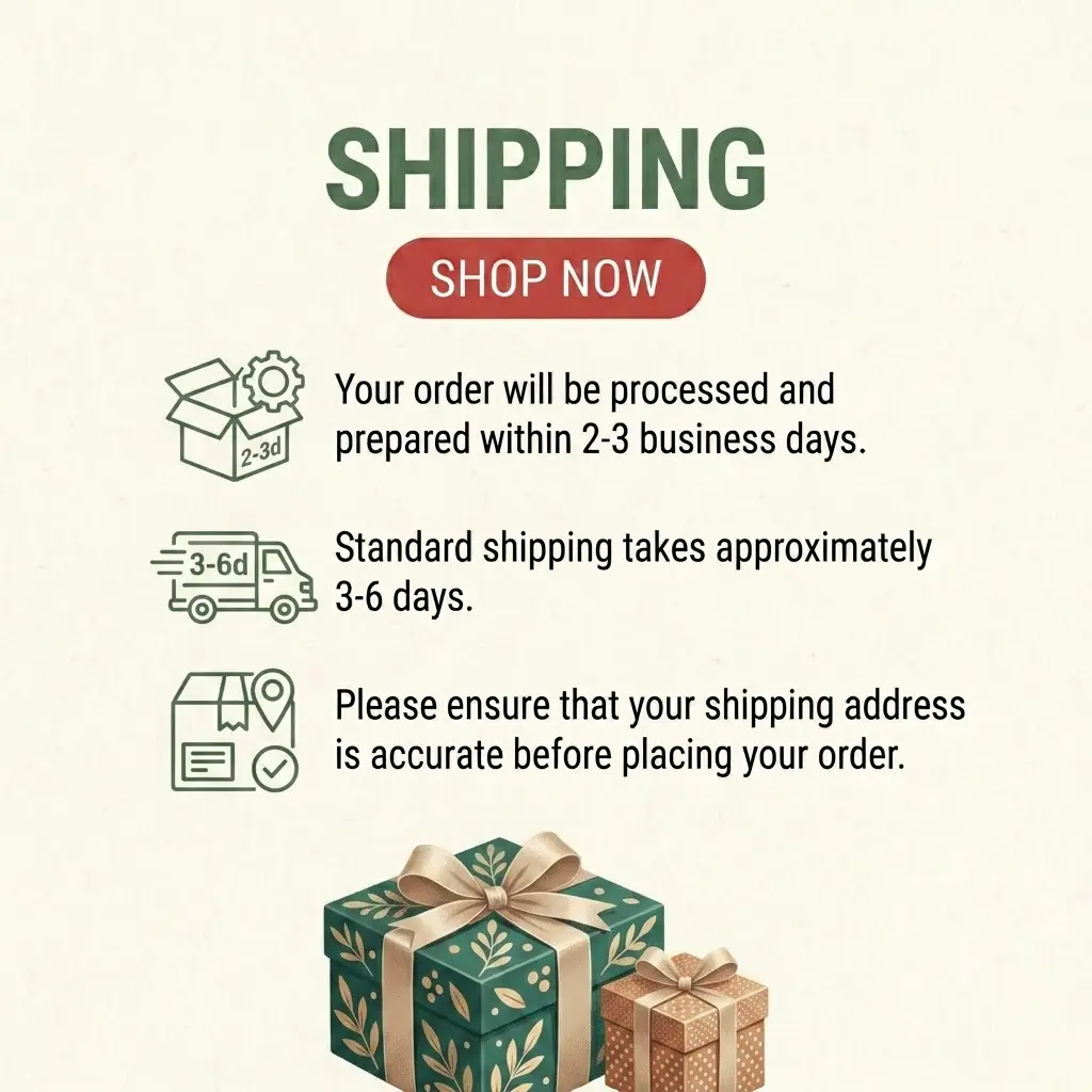 Product Priority Processing & Shipping, Fast Expedited Delivery, Secure Order Handling Protection