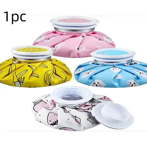 1pc Reusable Ice Pack Cooling Pads Ice Compress for Hot and Cold Use, Cute Banana Pattern Eye Relief and Tired Eyes, Easy to Carry, Compact, Mini and Store, Ice Packs Reusable