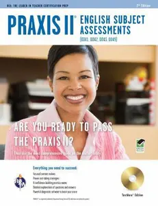 USED-Praxis II English (0041, 0042, 0043, 0049) W/CD-ROM 2nd Ed. [With CDROM] by Davis, Anita Price (Paperback)