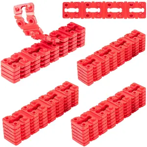 Outlet Spacers for Electrical Box, 96 count Spacers for Box Extender Kit, Plastic Wall Plate Spacer, Tile Backsplash Shims for Loose Outlet/ Repair (Stackable)