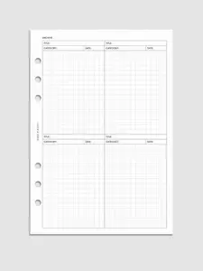 Archive Planner Inserts