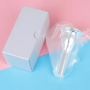 Shakuhachi Mouthpiece Silver Color, 13.3mm Large Size, High-Quality Woodwind Instrument Accessory, Perfect for Flute Players