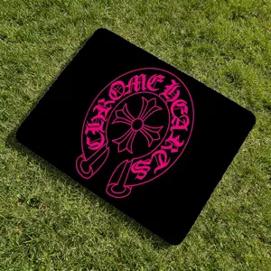 Chrome Hearts Floor Mat Soft Flannel Non-Slip Area Rug Water Absorbent Thick Floor Mat for Bedroom Living Room Kitchen Hallway Entryway Indoor Outdoor Durable Home Decor Mat