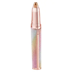 Colorful Electric Eyebrow Trimmer, 1 Count Automatic Eyebrow Shaver, Easy to Use, Portable Eyebrow Shaping Tool for Women Facial Hair Remover for Daily Grooming, Painless & Precise