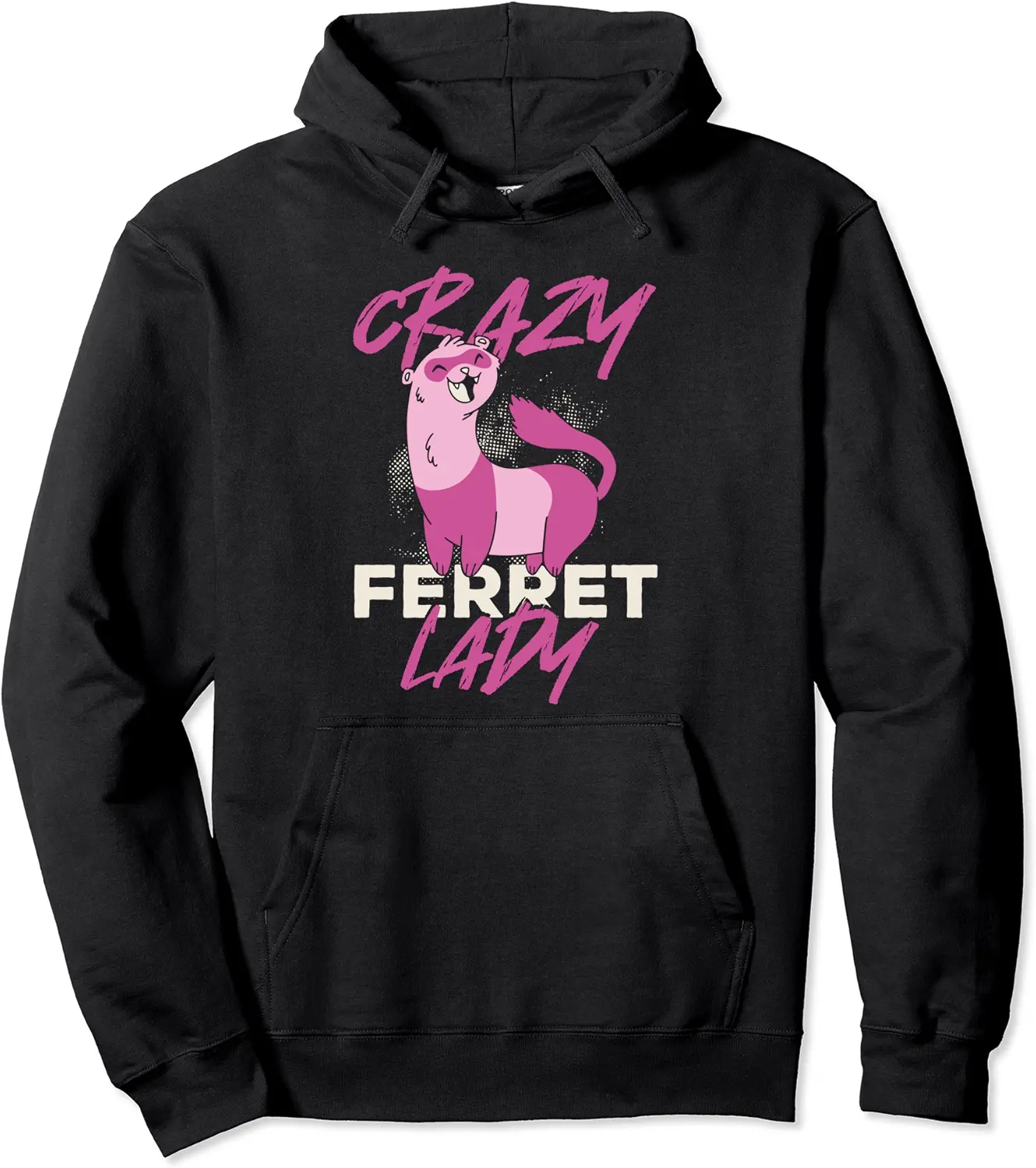 Crazy Ferret Lady - Women Mom Ferret Pullover Hoodie - Parankushbh Shop 80B0BJMGVJNM
