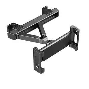 Universal Car Tablet Stand, Headrest Mount, 360° Rotating Abs Tray, Fits 4.7-12.9 Inch Tablets and Smartphones, Rear Seat Holder