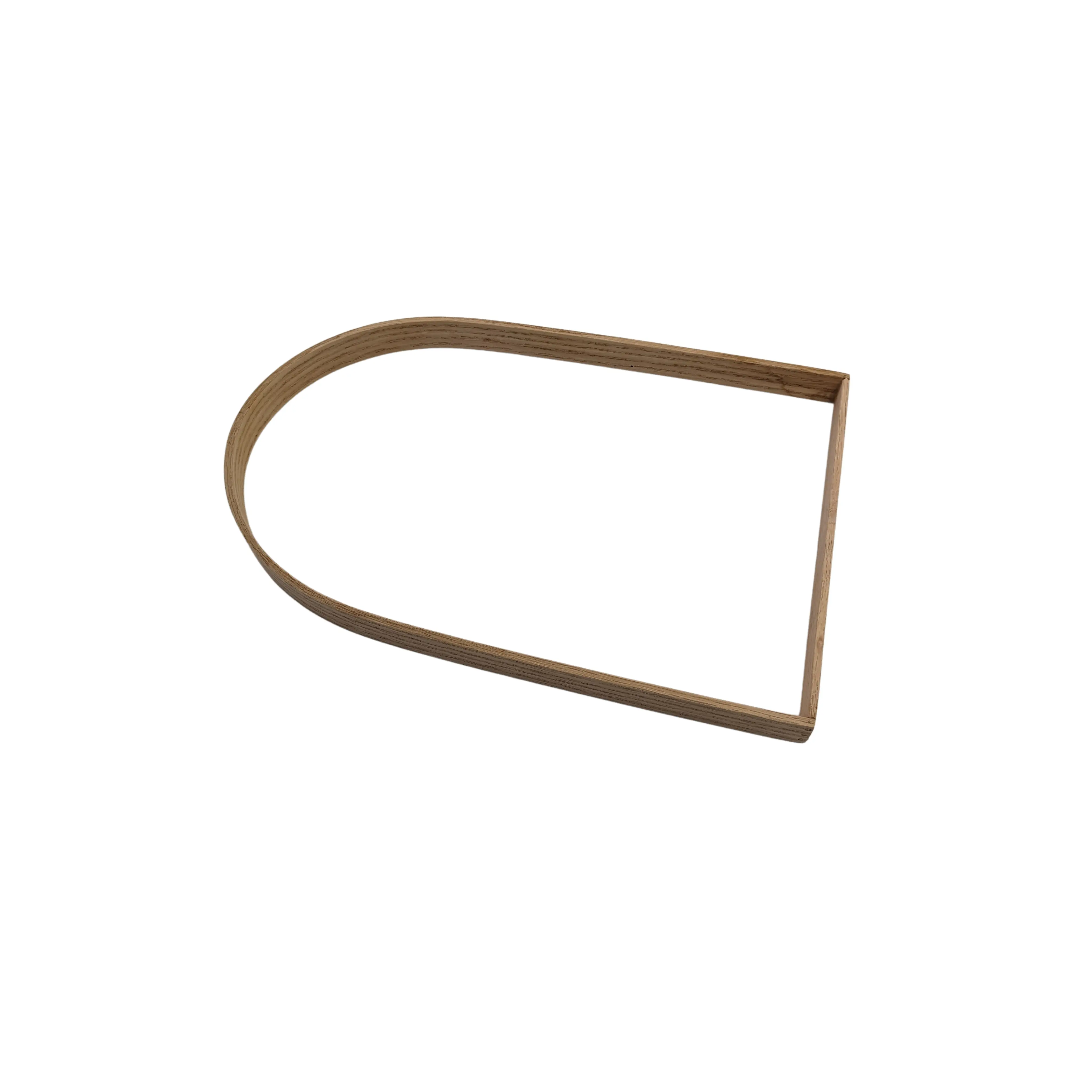 D Handle - 8" x 12" White Oak for Basket Weaving