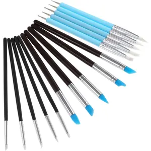 15 count  Sculpting Tools,  Clay Sculpting Tools, Pottery Tools, Modeling Dotting Tools, Clay Shaping Modeling Wipe Out Tools, Embossing Tool for DIY Handicraft