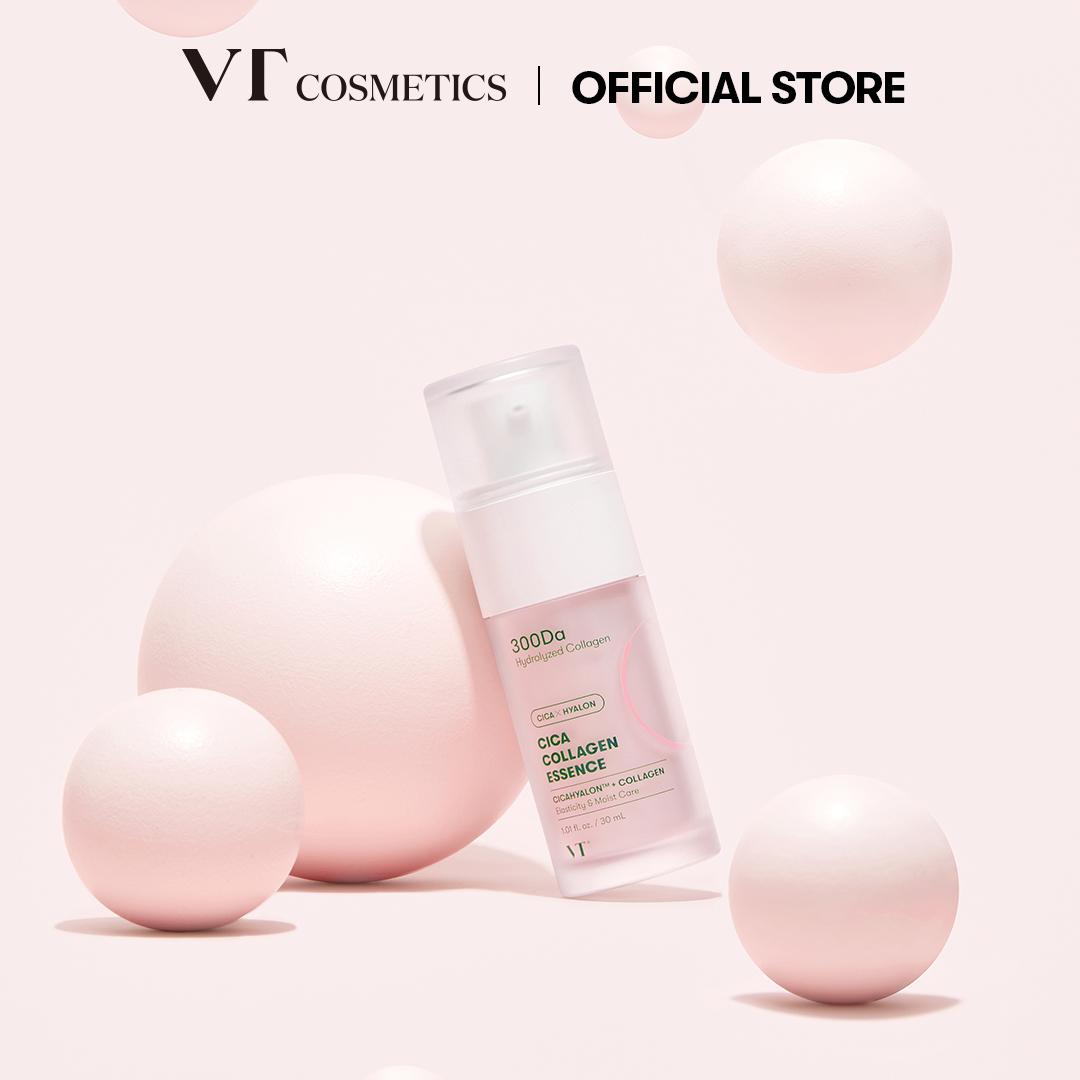 [VT COSMETICS] CICA Collagen Facial Serum with Low Molecular Collagen, Peptide Boost & Soothing Care | Firming, Plump Care, Elasticity, Skin Repair & Superior Absorption | Korean Skincare Serums