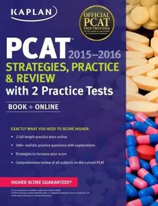USED-Kaplan PCAT 2015-2016 Strategies, Practice, and Review with 2 Practice Tests: Book + Online (Kaplan Test Prep) by Kaplan (Paperback)