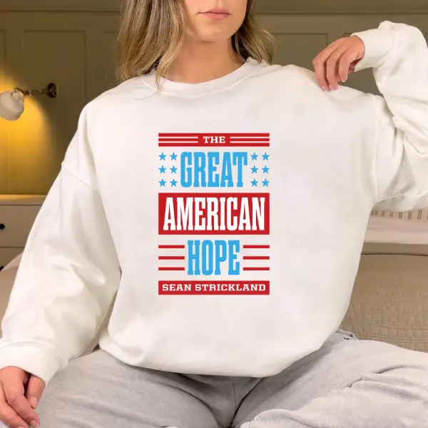 The Great American Hope Shirt, Sean Strickland Shirt, Graphic Tee, Unisex Fashion, Full Color, Full Size, For Men, For Women