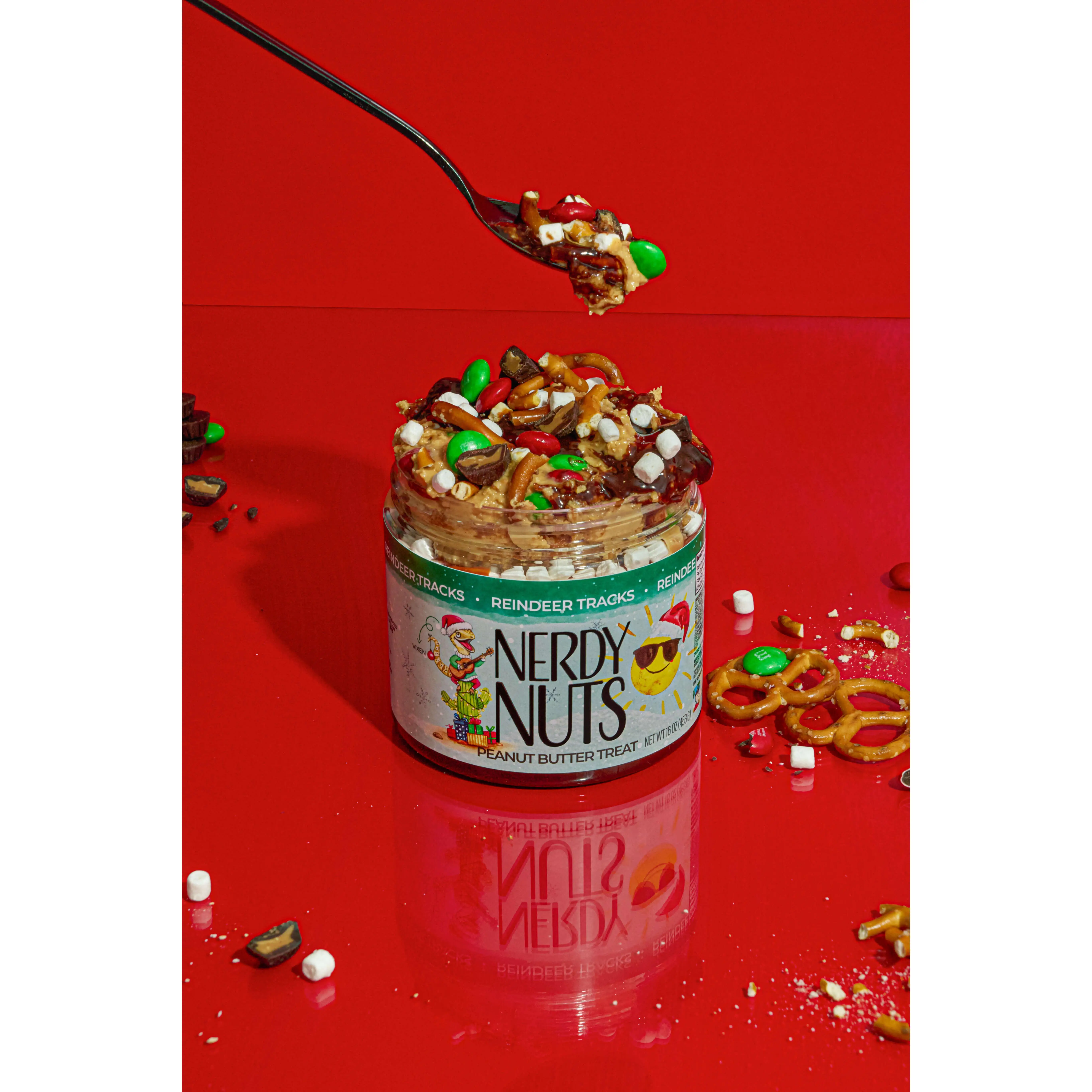 Reindeer Tracks Peanut Butter Treat