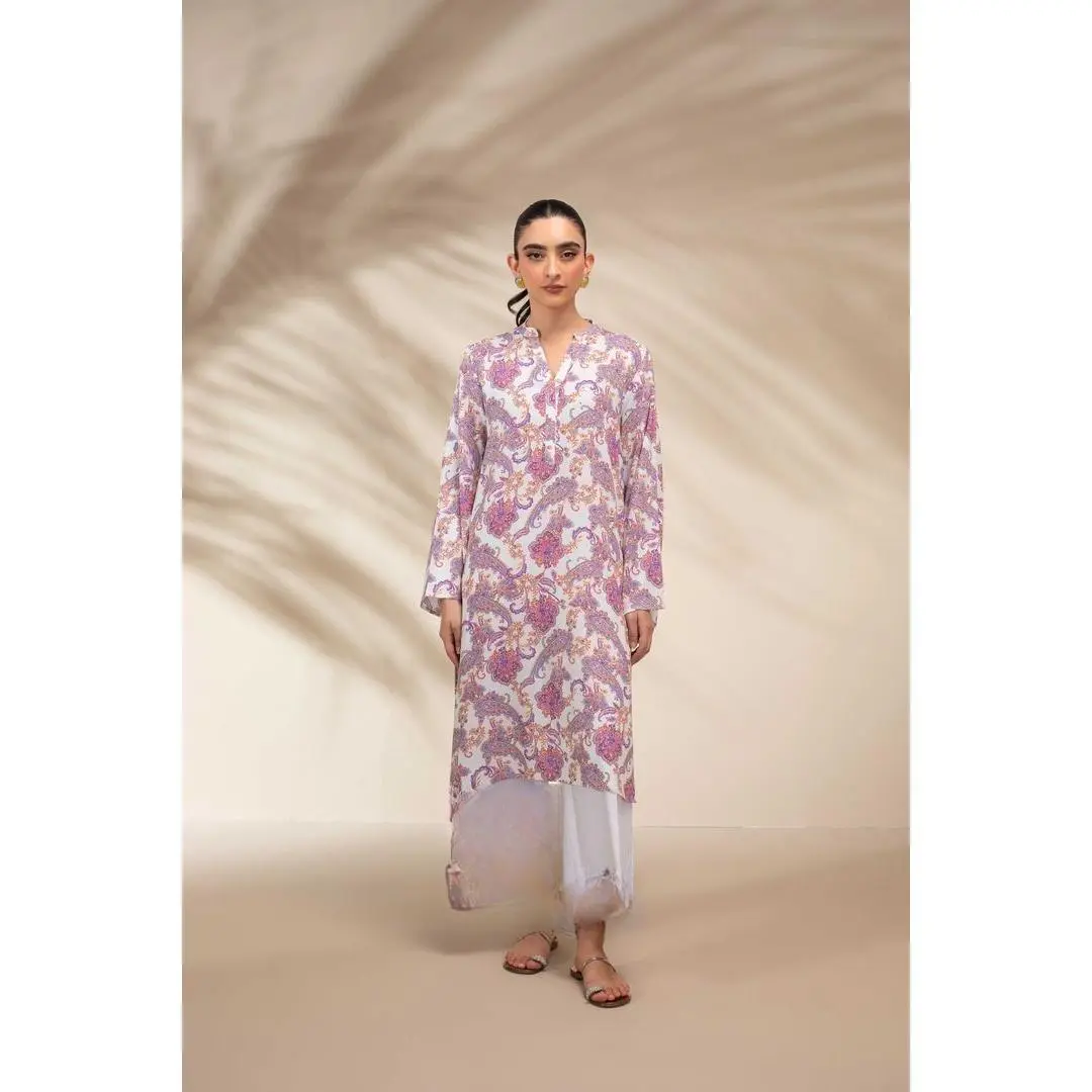 Fuchsia Set Pakistani Womenswear Kurta Kurti