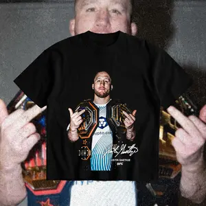 Justin Gaethje UFC Freedom 250 Heavy Cotton T-Shirt Justin Gaethje Graphic Tee UFC Combat Sports Fan Shirt MMA Fight Night Shirt Gift for Men Women American Made Fightwear