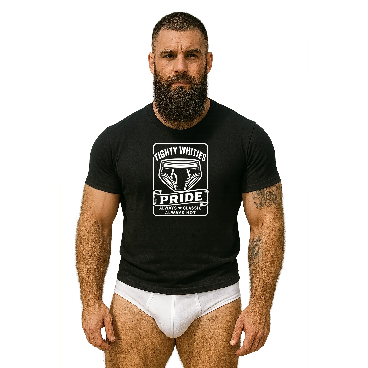 Men's Pride Tighty Whities Graphic T-Shirt