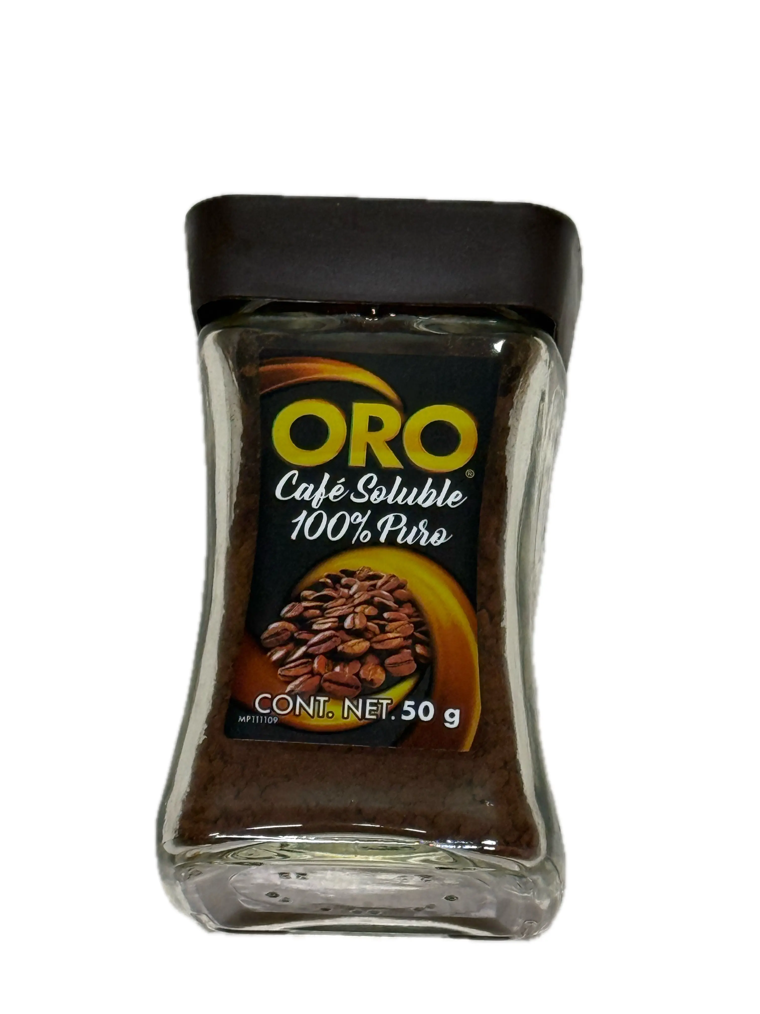 ORO 100% Pure Instant Coffee 50g | Mexican Soluble Coffee Jar