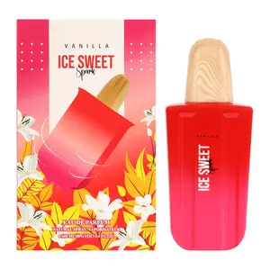 EBC Ice Sweet Spark Vanilla Eau De Parfum Natural Spray for Women 100Ml 3.4fl.oz.