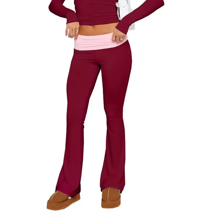 Colorblock-wine Red Pink