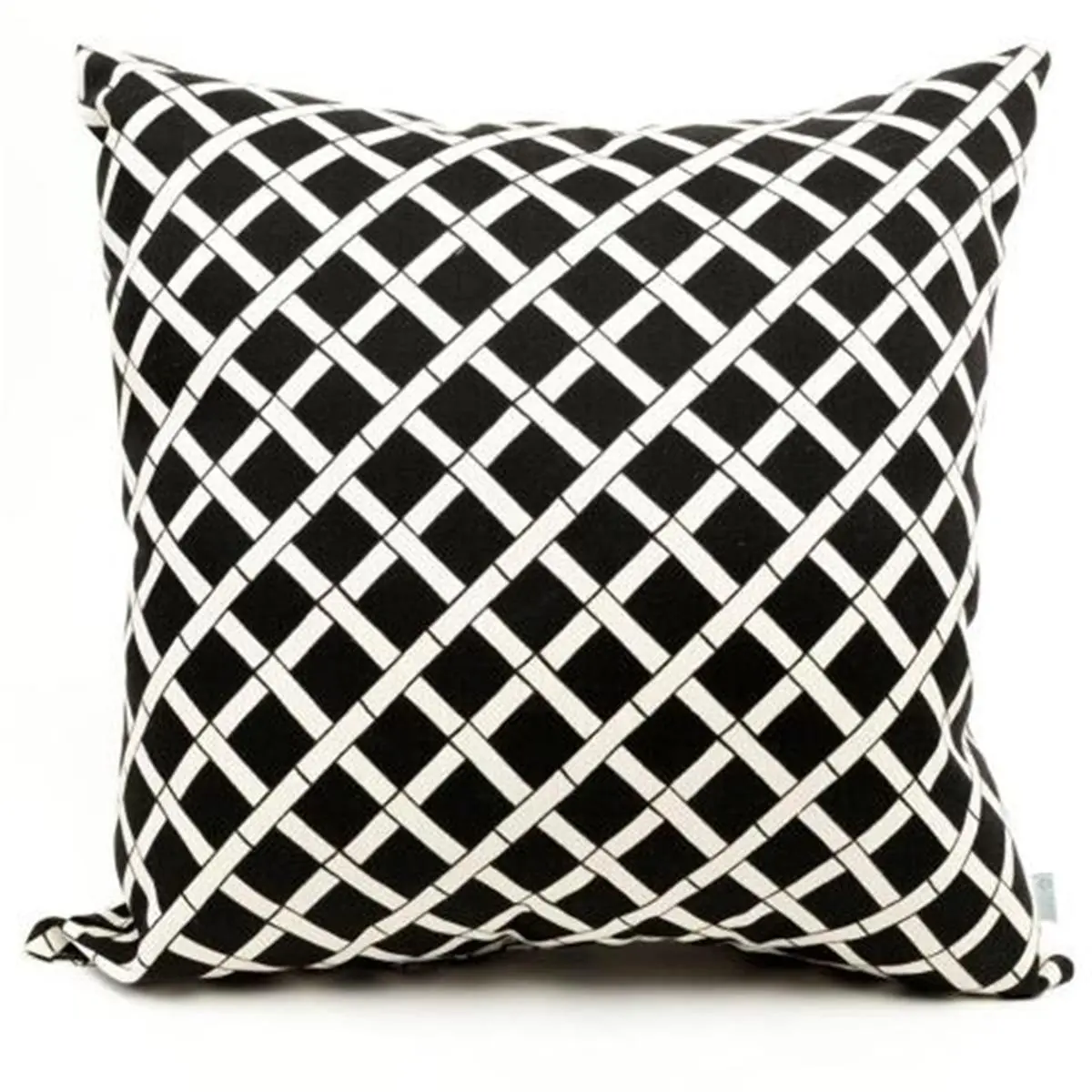 Majestic Home Black Bamboo Large Bedding Pillow, 20x8x20 in Polyester, Plush Fill, Fade Resistant, UV Protected, Durable, for Living Room Decor, Indoor and Outdoor Soft Furnishings