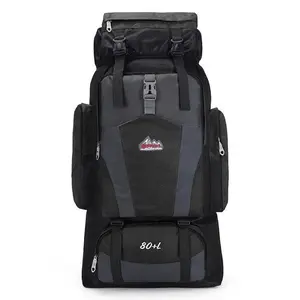 80L Waterproof Hiking Backpack for Men Women - Lightweight Large Capacity Camping Trekking Travel Daypack Outdoor Sports Mountaineering