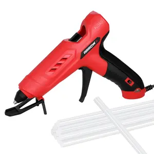 #fathersdaygift Arrow Full Size Dual Temp Glue Gun Kit with 12 Sticks - Professional, High/Low Temperature, Fast Heating, Heavy Duty with Stand for Décor, Crafts, Repairs, Construction