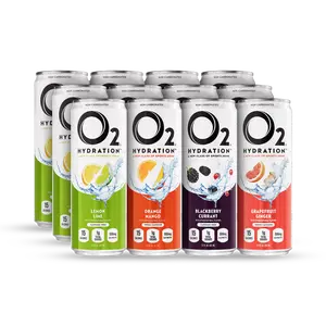 O2 Hydration Variety Pack - Includes Electrolytes for Hydration and Energy Support