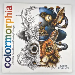 Colormorphia: Celebrating Kerby Rosanes's Coloring Challenges (2019, Paperback)