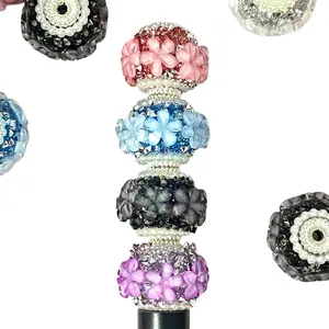 The Earth Laughs In Flowers 2.0 Rhinestone Fancy Beads - Jewelry Making Beads Beading