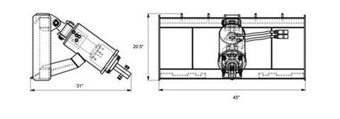 18" Heavy-Duty Auger for Skid Steer - Drill Big Holes for Tree Planting