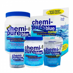 Chemi-Pure Blue - 5 oz - Saltwater / Reef Aquarium Filter Media - High Quality Activated Carbon