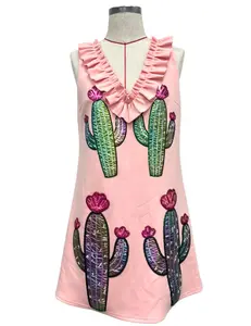 SAMPLE: Can't Touch This Cactus Dress 1.0-3