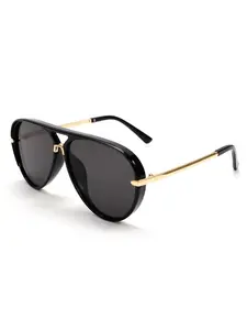 Unisex Pilot Sunglasses Frame Trim, Lightweight Comfortable Fashion Eyewear for Driving Travel Beach Outdoor Sports, Trendy Streetwear Sunglasses