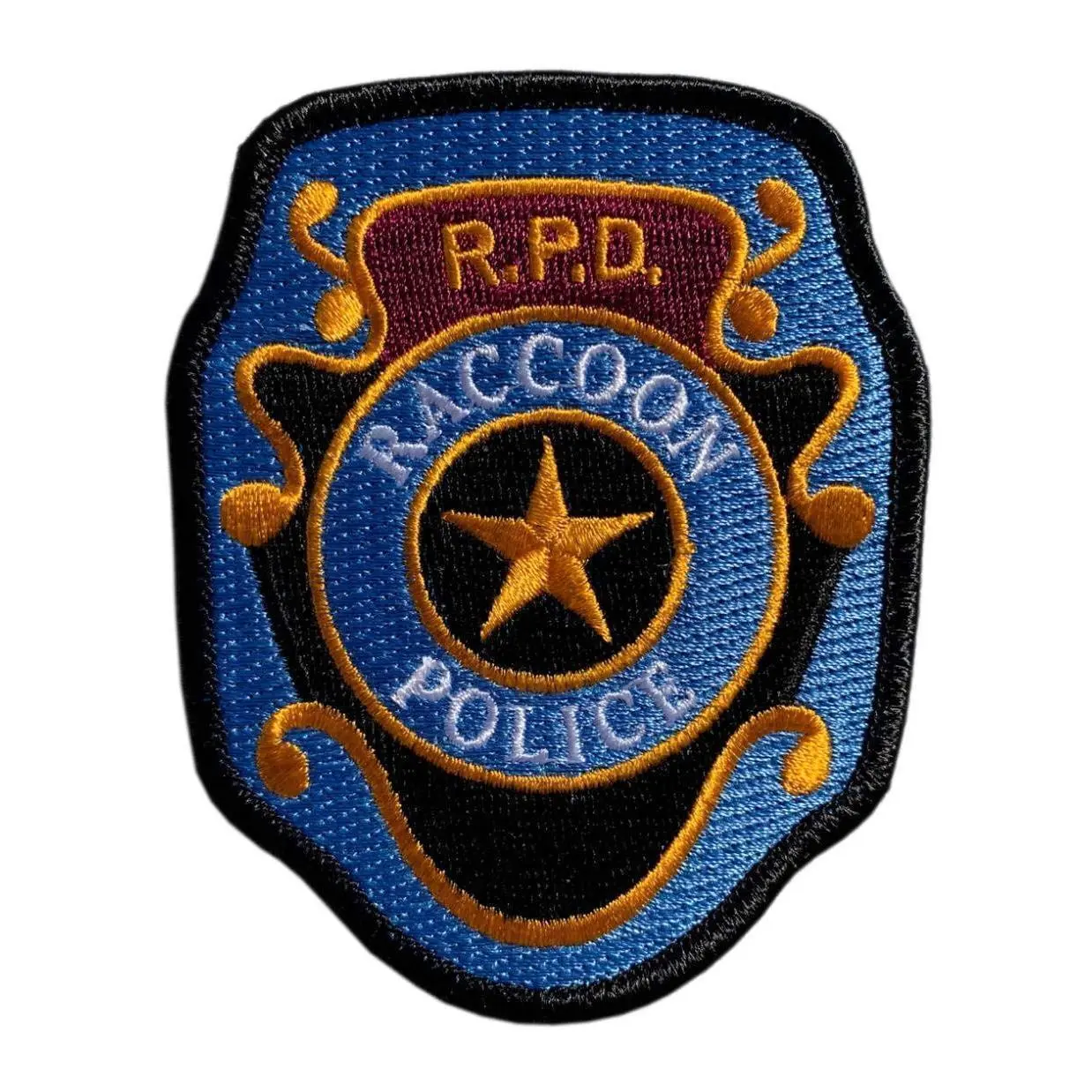 Raccoon Police R.P.D Patch (3.5 inch-Hook Fastener-R1)