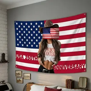 ELang Music Flag Tapestry