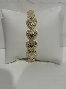 Puff Heart Nugget Bracelet