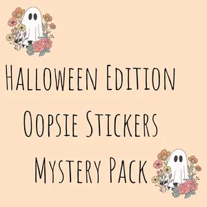 5 Oopsie Stickers Mystery Pack - Halloween Edition | Grab Bag
