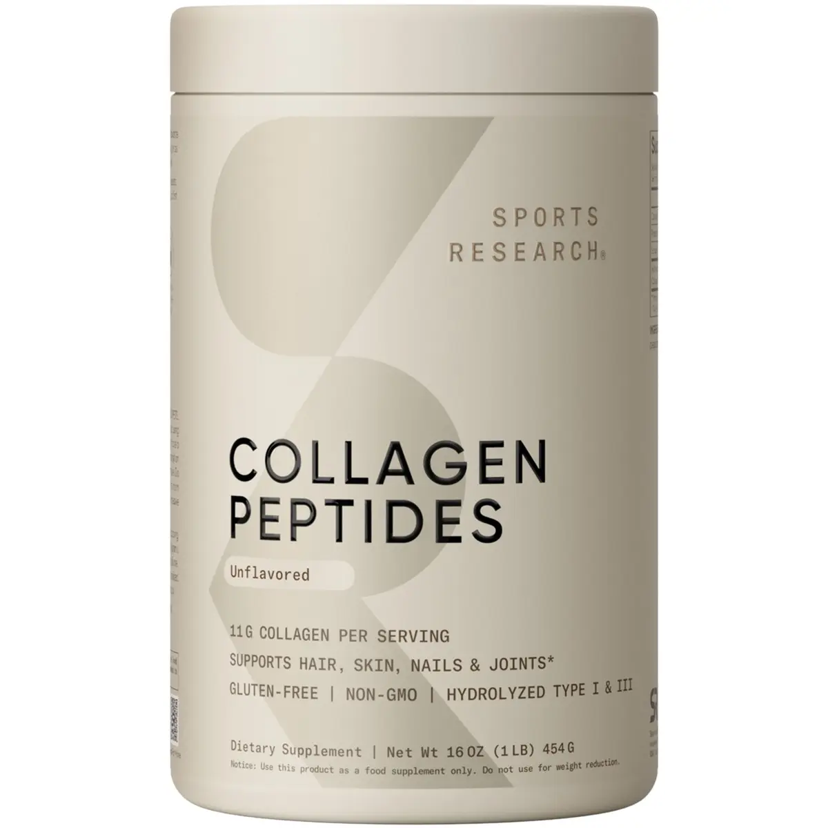 Sports Research Collagen Peptides - Unflavored Sports Research Collagen Peptides - Unflavored