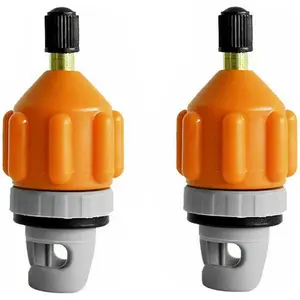 2 count Inflatable Boat SUP Pump Adapter Rowing Boat Air Valve Adapter, Air Valve Tire Paddle Board Adapters for Kayak SUP Board