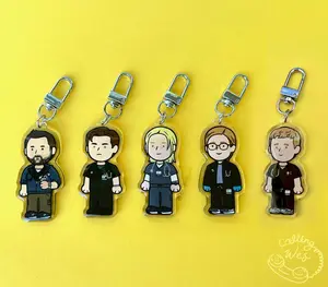 The Pitt Acrylic Keychain For Bags, Keys, Gifts