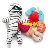 Nocciola 9-in-1 Zombie Plush Squeaky Dog Toys, Mummy Toys, Stimulating Puzzle Toy with 8 Organ-Shaped Plush Toys, Halloween gift, Stuffed Toys for Small Medium Dogs #backtoschool #sohochic #halloween