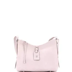 Pre-owned Louis Vuitton Leather Shoulder Bags CarryAll Hobo Monogram Empreinte Giant PM by Rebag