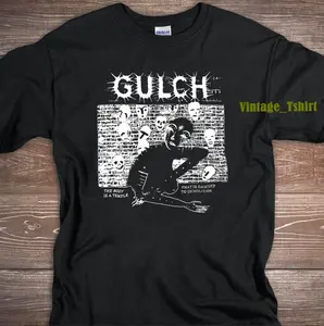 Gulch Band T-Shirt Short Sleeve Black All Size Gift Shirt