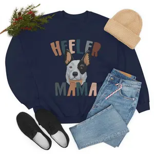 Heeler Mama Sweatshirt , Fit Blue Heeler Mom Sweater, Australian Cattle Dog Mom Sweatshirt